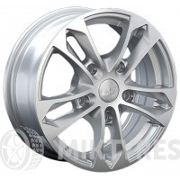 LS Wheels LS197 6.5x16 5x139.7 ET 40 Dia 98.5 (Silver)